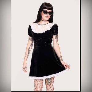 Sale! Midnight hour witchy velvet dress sz XS,S,M,L,